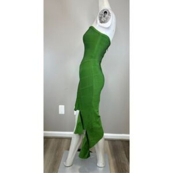 NWT Herve Leger Slashed Bandage Strapless Mini Dress Size XS $990 - Picture 2 of 10